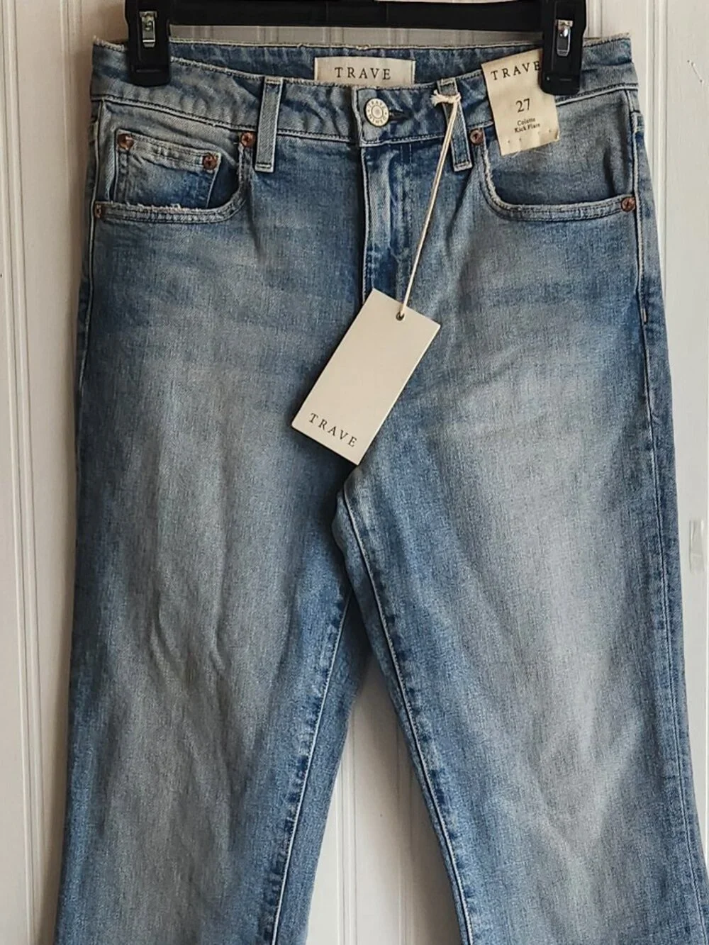 TRAVE Colette Kick Flare Women's Jeans -Sz 27 - NEW NWT - Picture 2 of 7